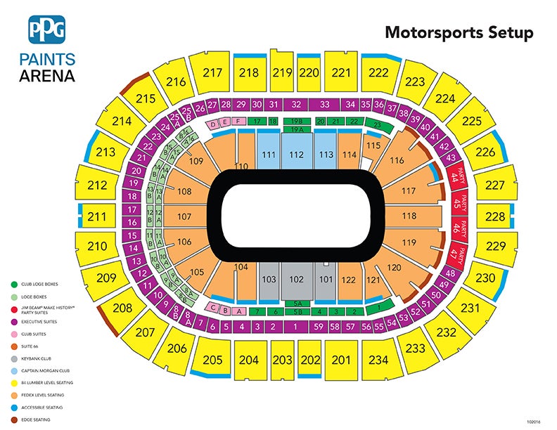 Amsoil Seating Chart