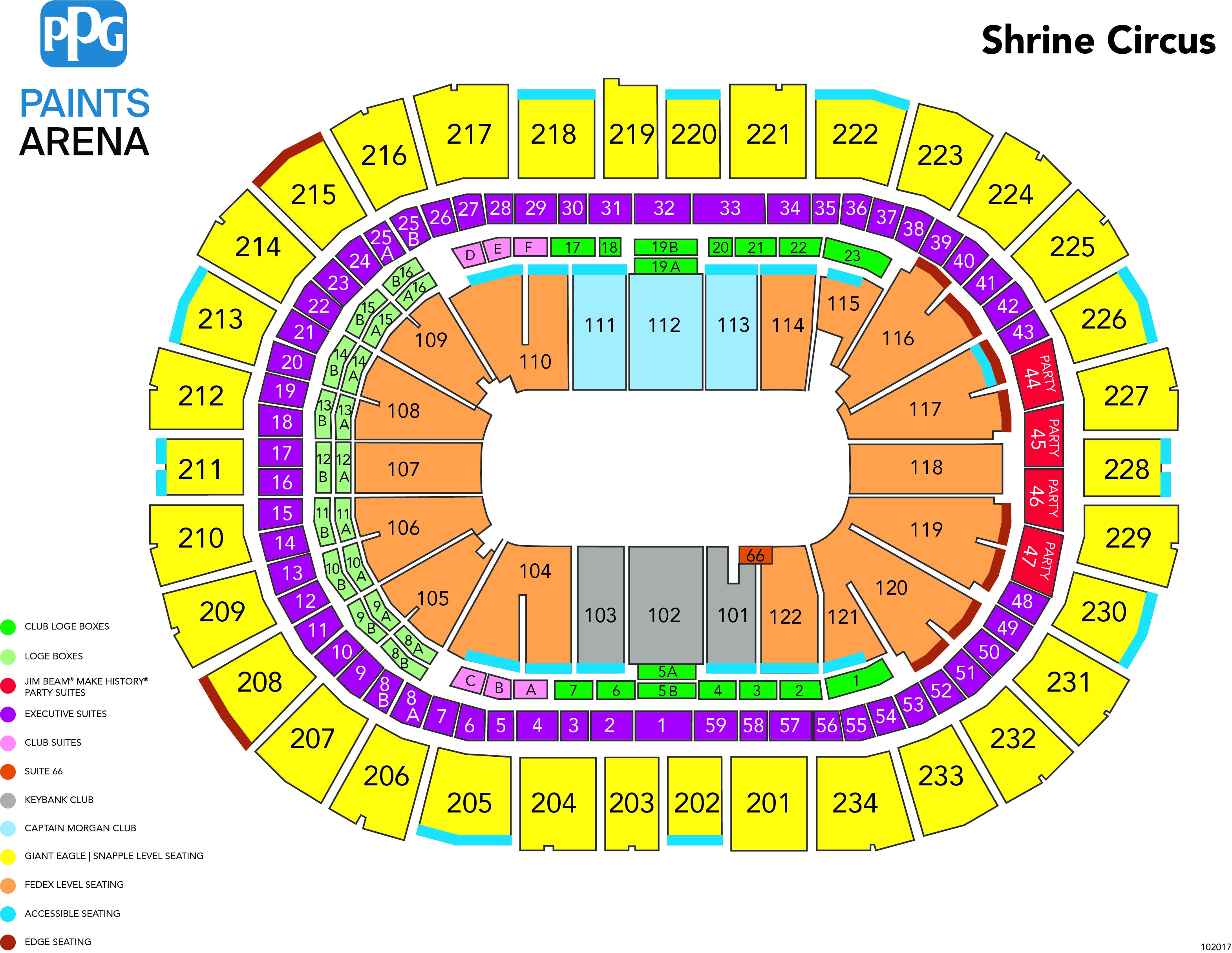 Augusta Entertainment Complex Seating Chart