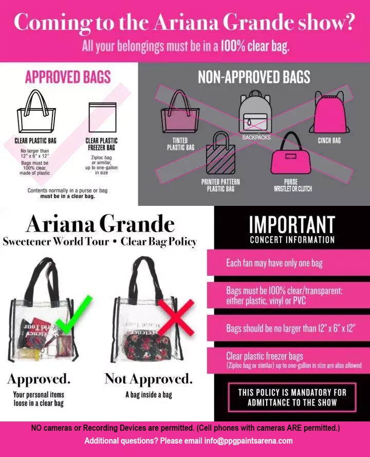 Ariana Grande Concert Seating Chart