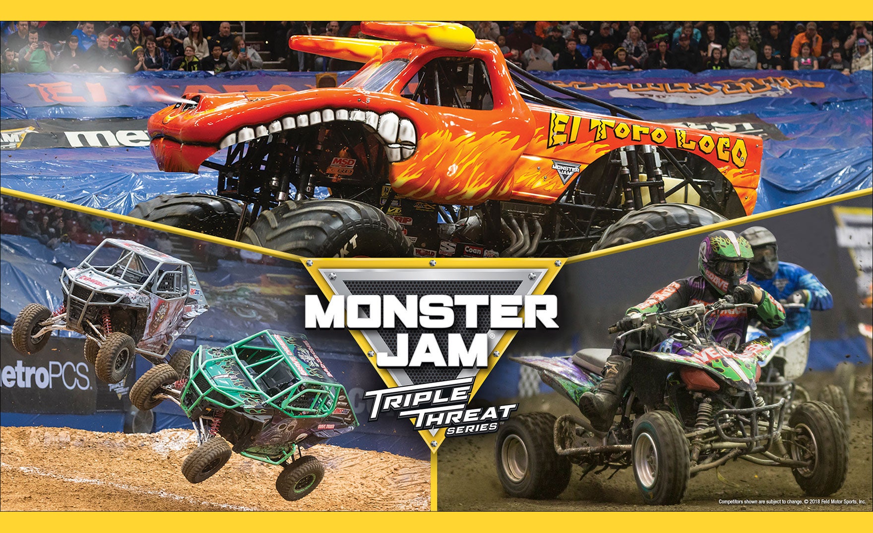 Interactive Monster Trucks Seating Chart March 26