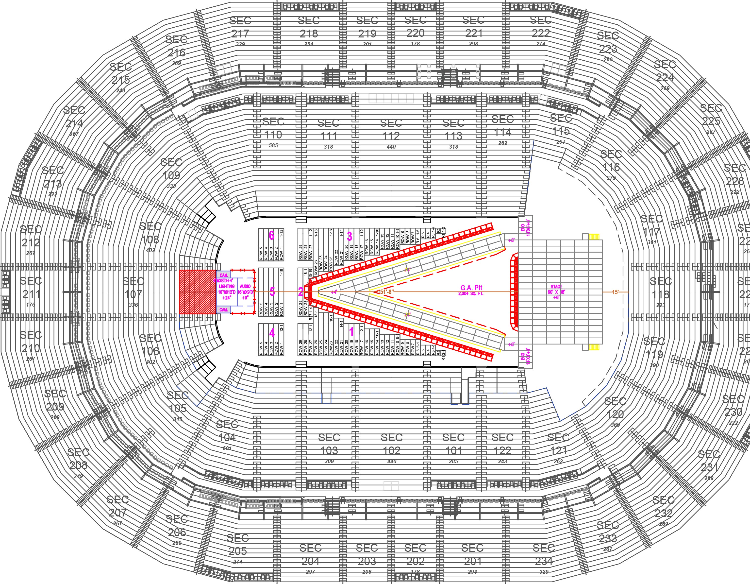 Ppg Paints Arena Seating Chart For Concerts