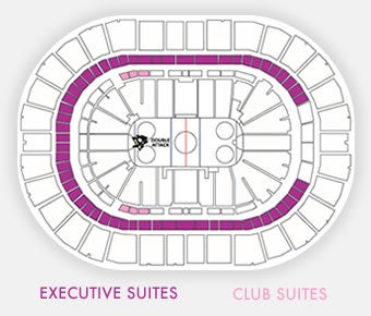 Pittsburgh Penguins Virtual Seating Chart