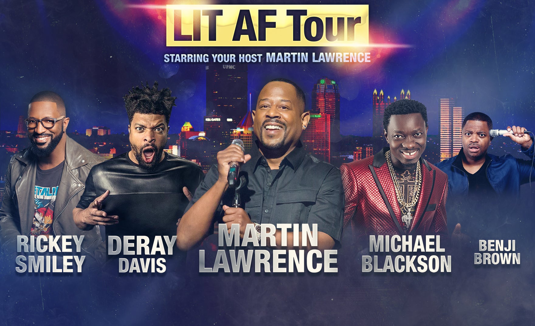 Martin Lawrence The LIT AF Tour PPG Paints Arena