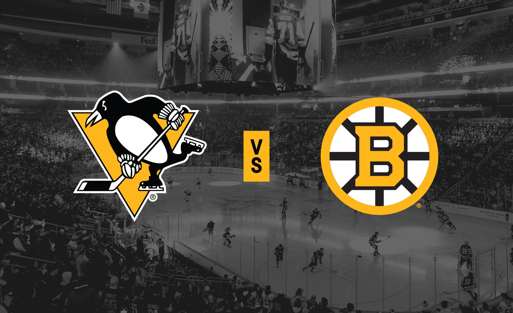 Penguins vs. Bruins
