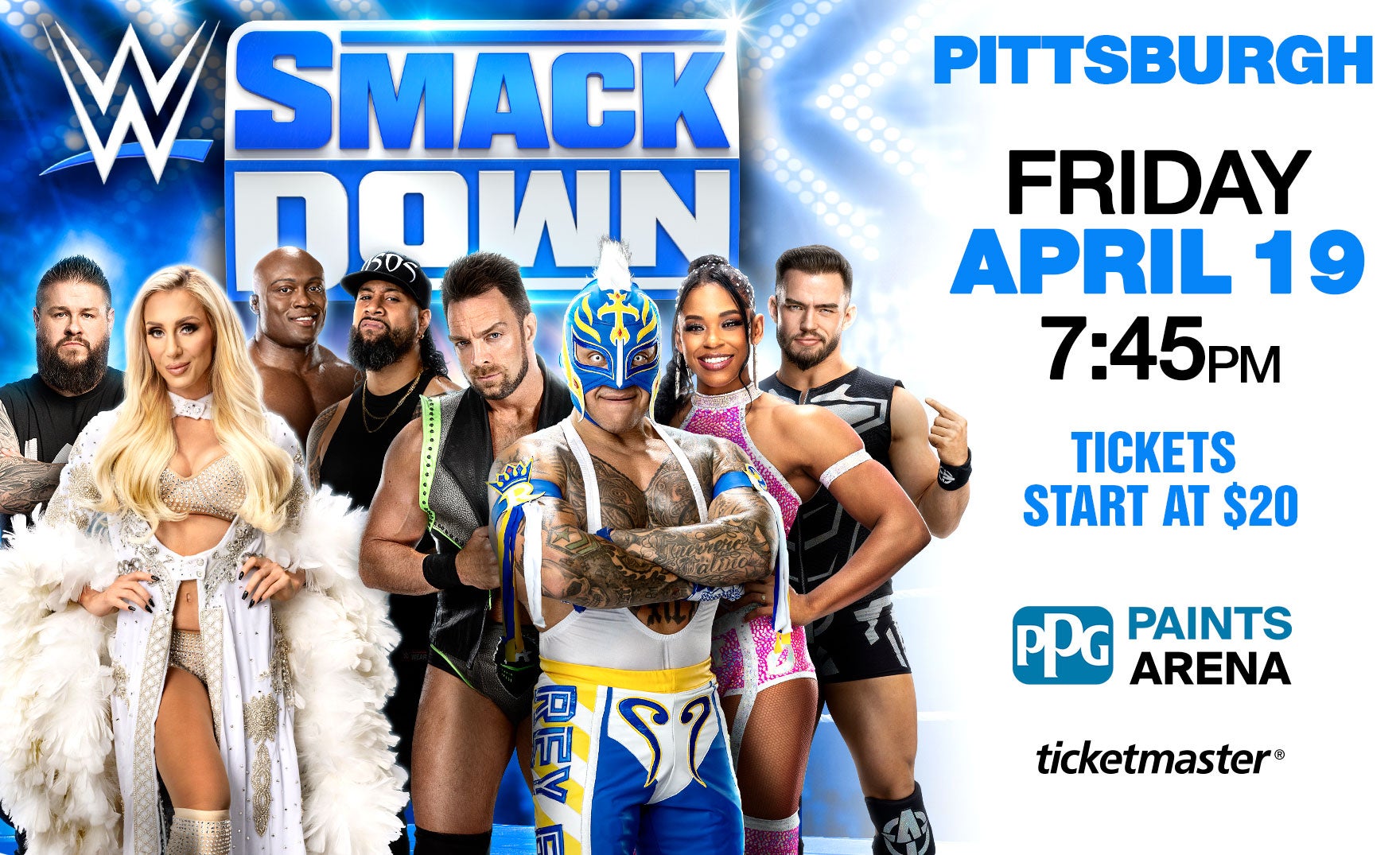 WWE Smackdown PPG Paints Arena