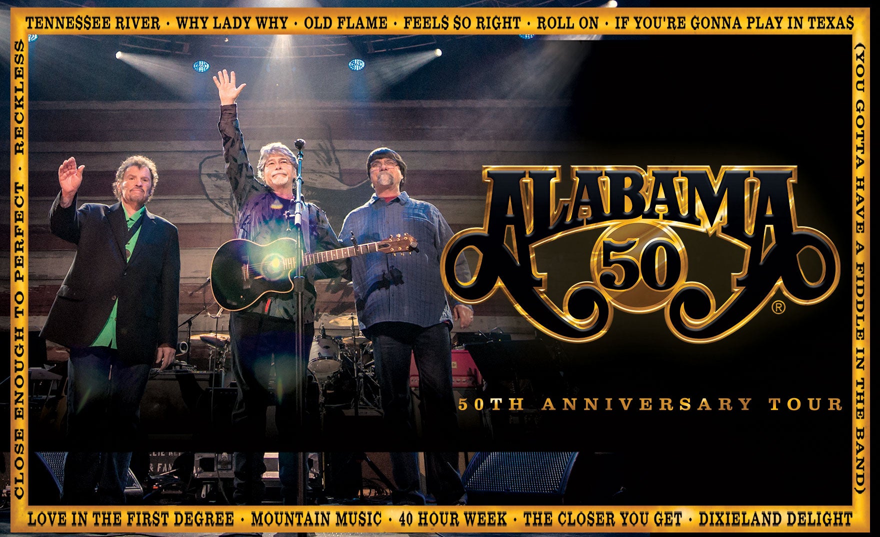 Alabama 50th Anniversary Tour