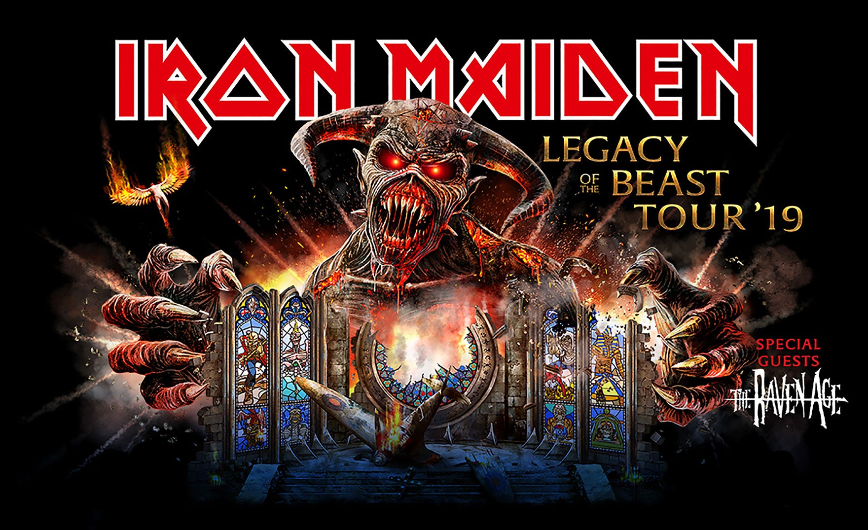 Iron Maiden PPG Paints Arena