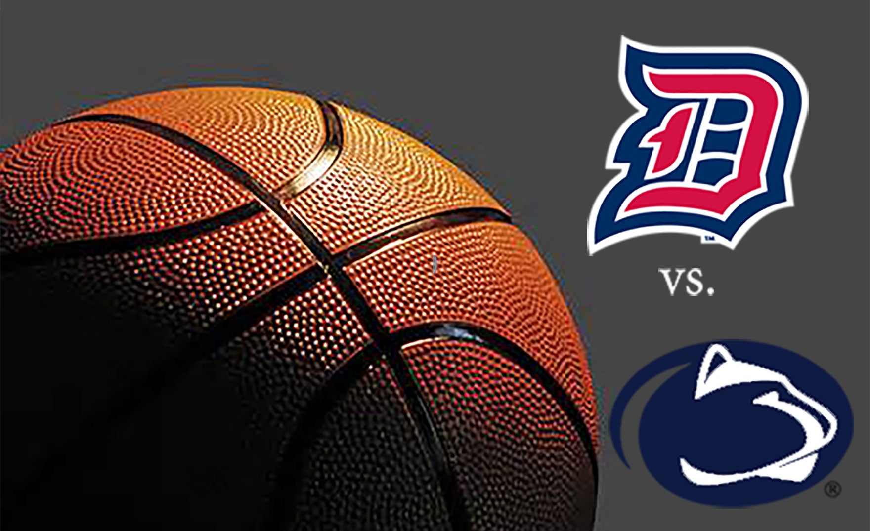 Duquesne University vs Penn State University Men's Basketball