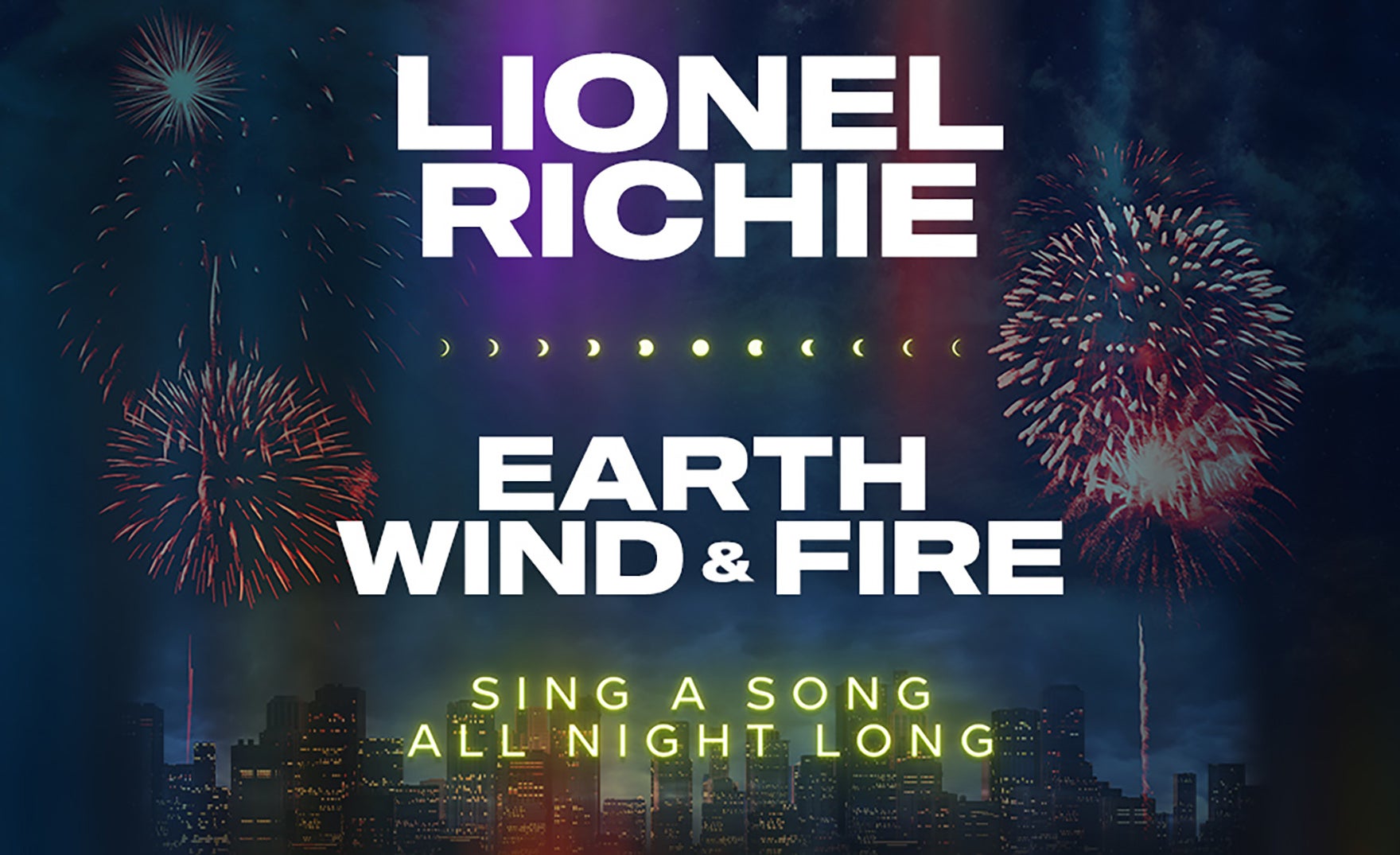 Lionel Richie and Earth Wind and Fire 
