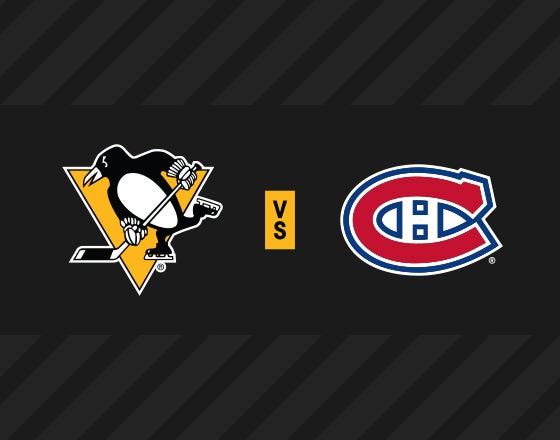 More Info for Penguins vs. Canadiens