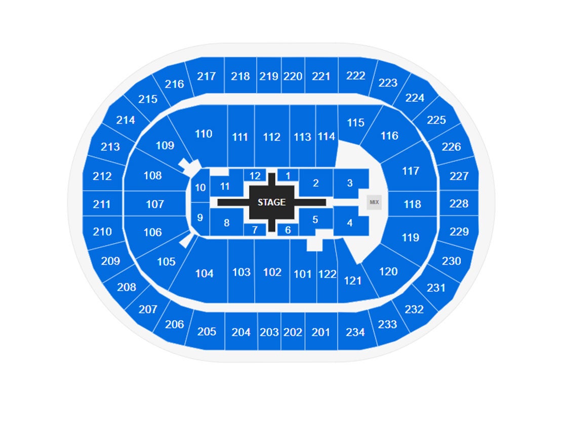 Seating Charts  PPG Paints Arena